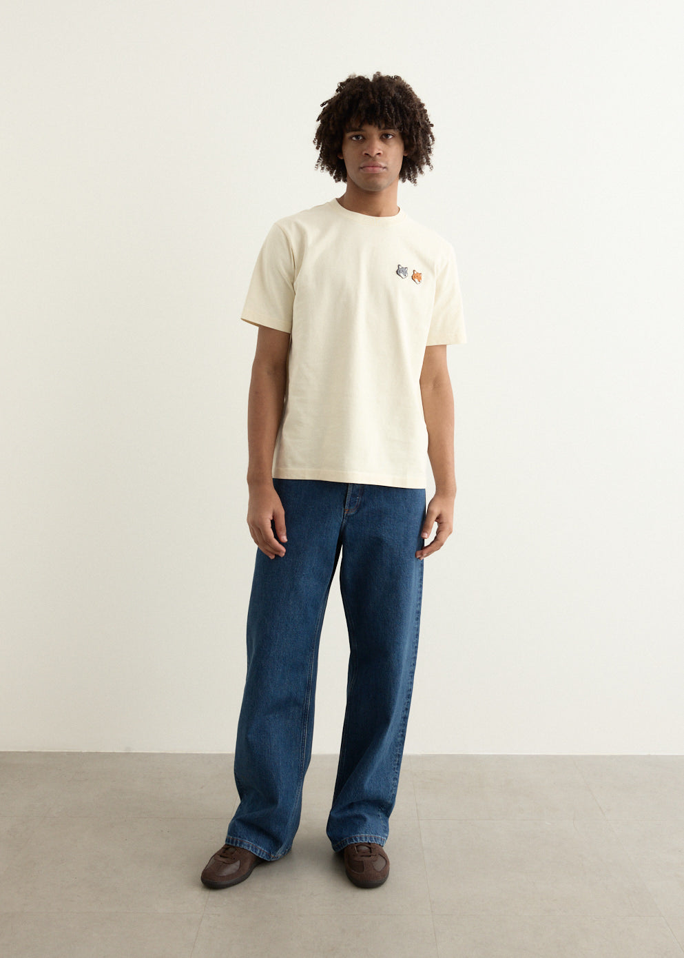Double Bold Fox Head Comfort T-Shirt