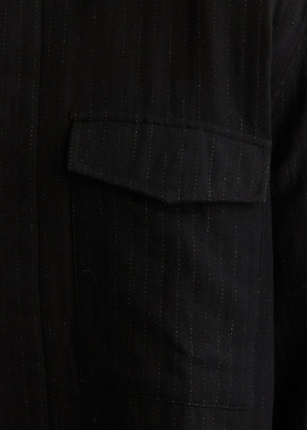 Cruise Ticking Utility Overshirt