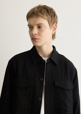Cruise Ticking Utility Overshirt