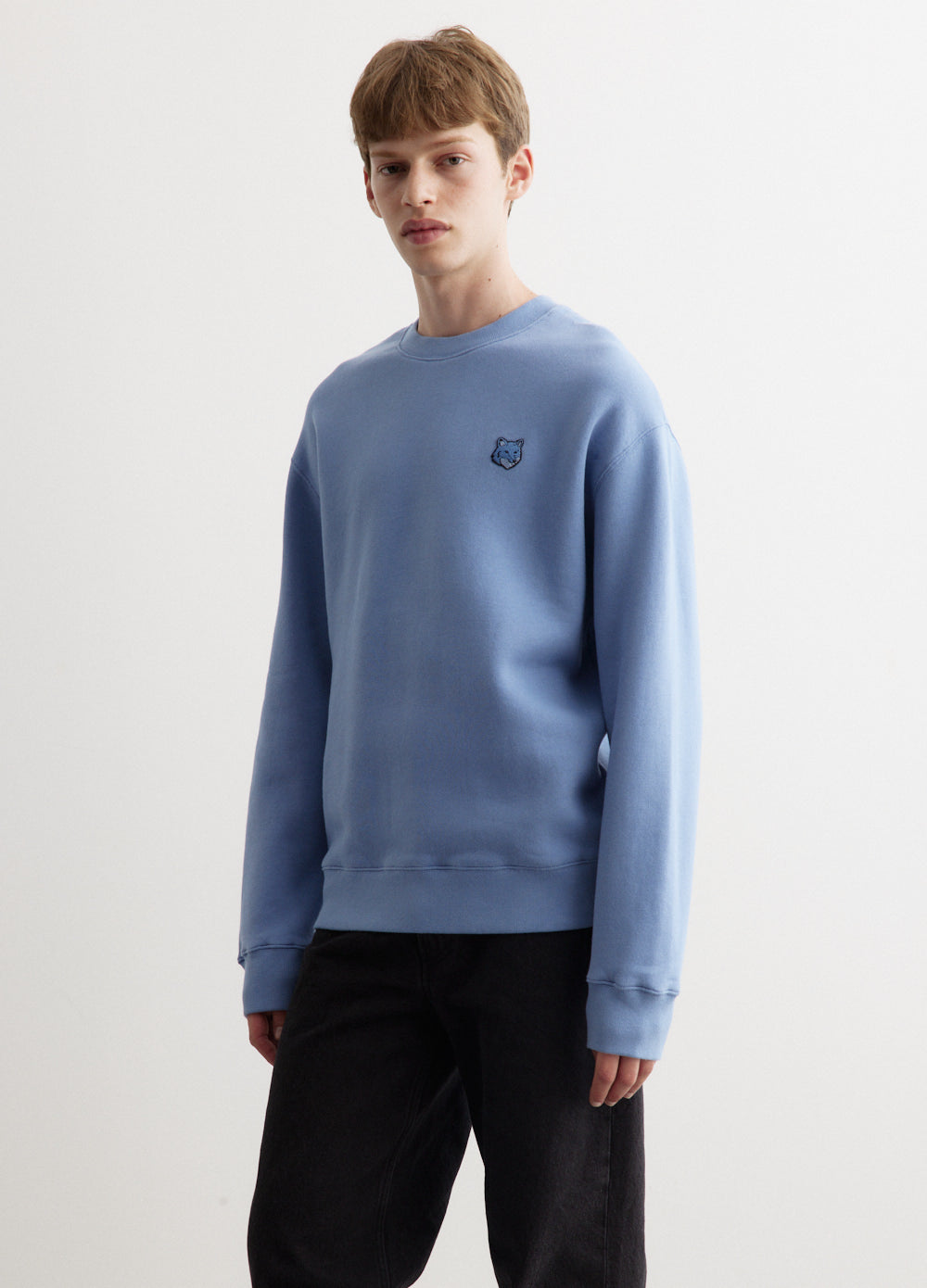 Bold Fox Head Patch Comfort Sweatshirt