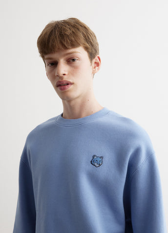 Bold Fox Head Patch Comfort Sweatshirt