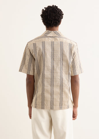 Woven Stripe Nautical Shirt