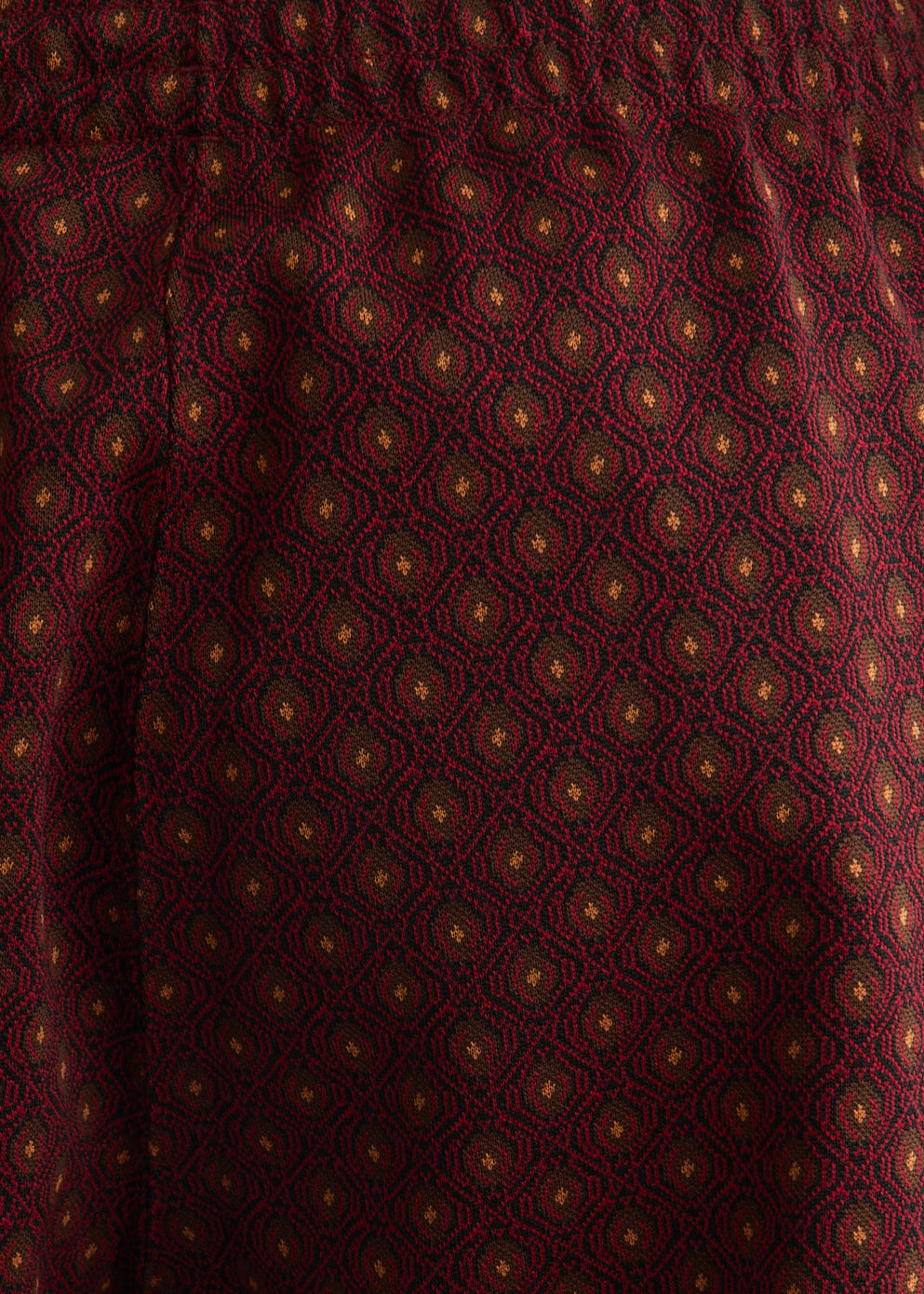 Poly Jacquard Track Pants