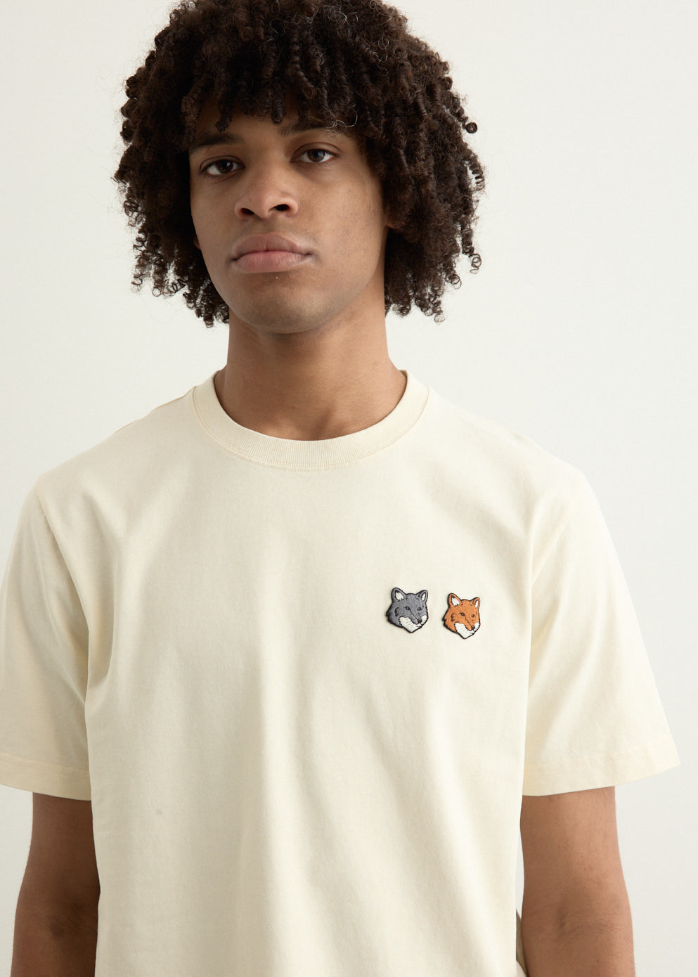 Double Bold Fox Head Comfort T-Shirt