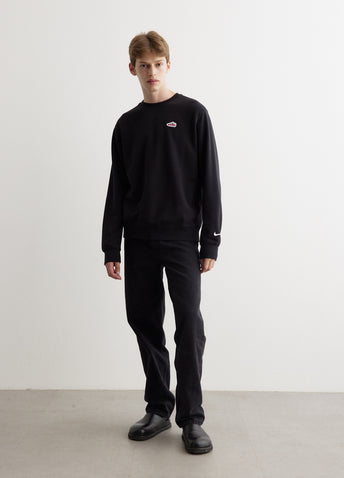 French Terry Crew-Neck Sweatshirt