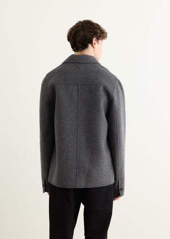Boxy Buttoned Jacket