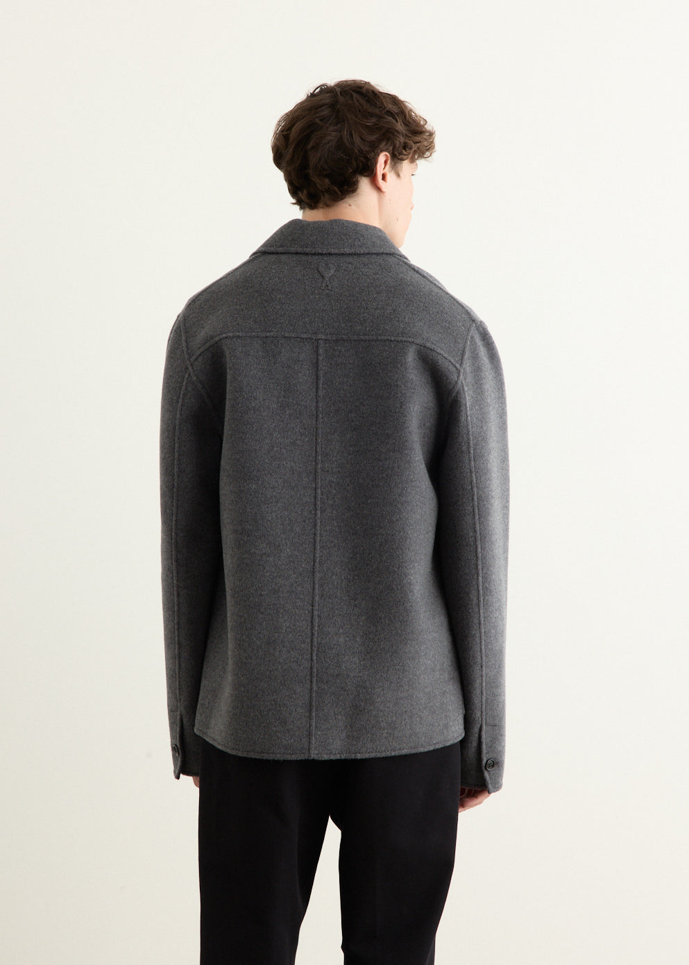 Boxy Buttoned Jacket