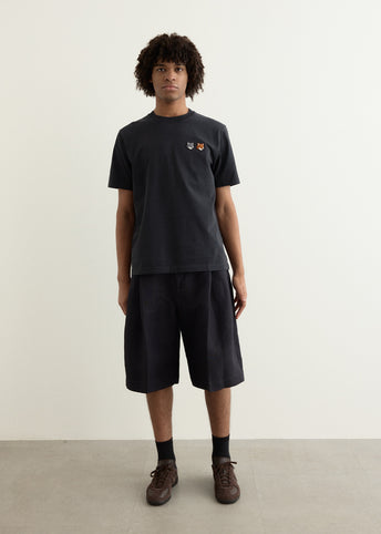 Double Bold Fox Head Comfort T-Shirt