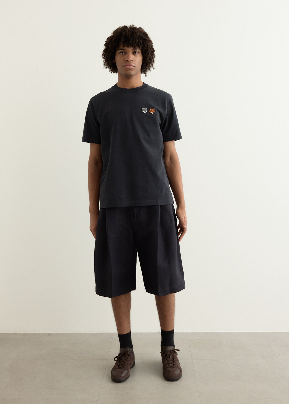 Double Bold Fox Head Comfort T-Shirt