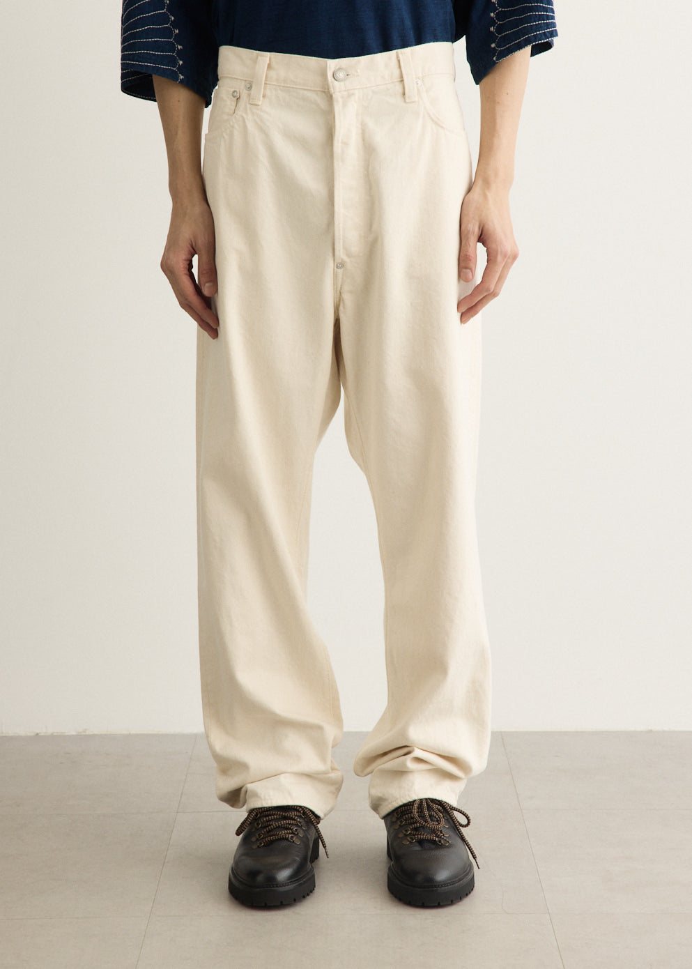 Grand Dad's Fit Kinari Denim Pants