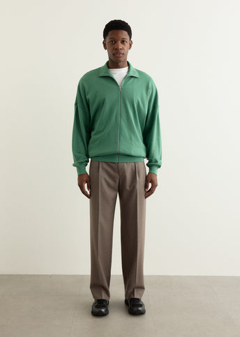 即完品　SUPER HIGH GAUGE SWEAT ZIP BLOUSON Super High Gauge Sweat Zip Blouson(3(MEN) Dark Brown/ダーク