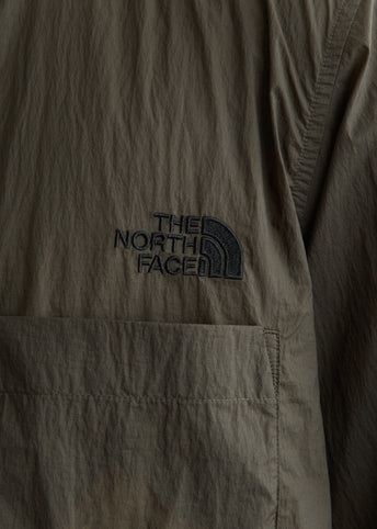 Band Collar Short Sleeve Climb Shirt
