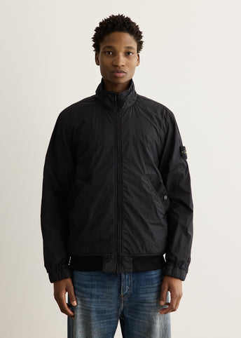 Garment Dyed Crinkle Reps Zip Jacket