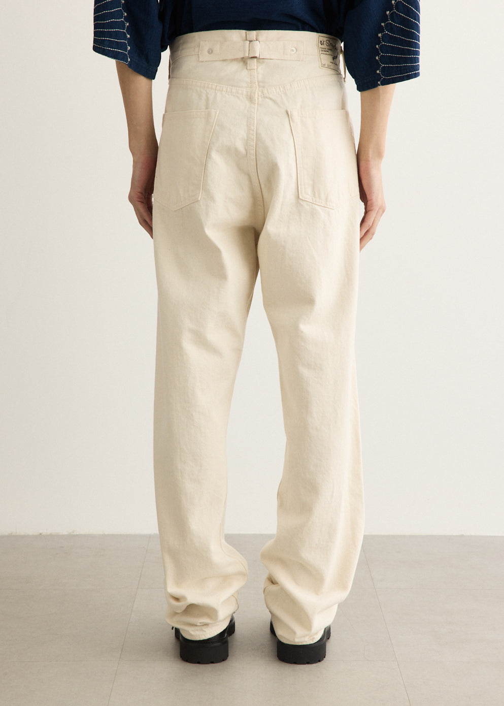 Grand Dad's Fit Kinari Denim Pants