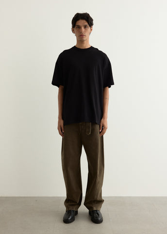 Cotton Mesh Short-Sleeve T-Shirt