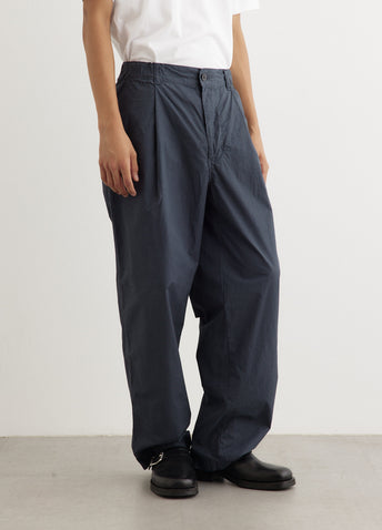 Garment-Dye Deep Tuck Pants