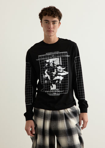 Long Sleeve T-Shirt - Grids