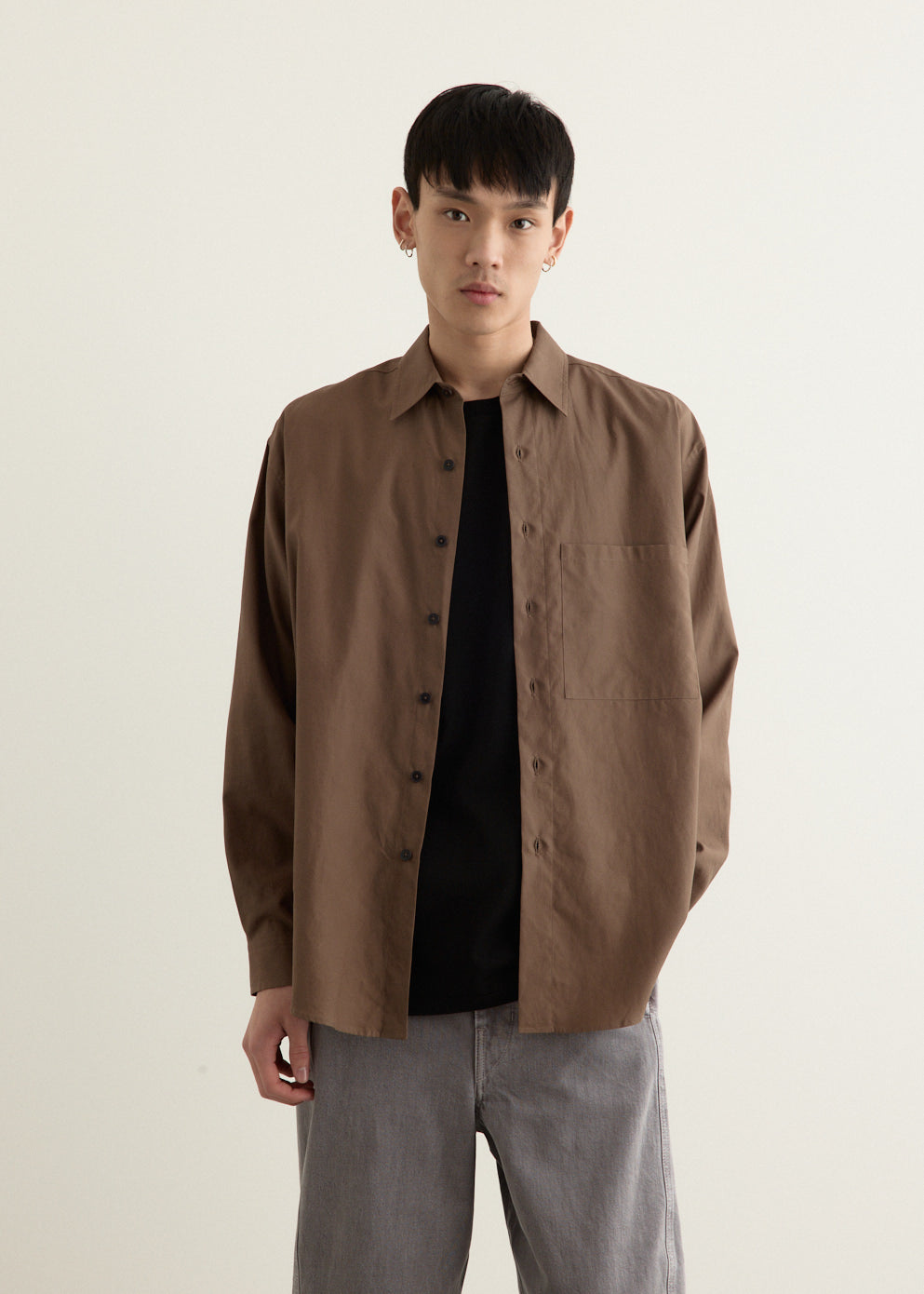 Washed Finx Twill Big Shirt