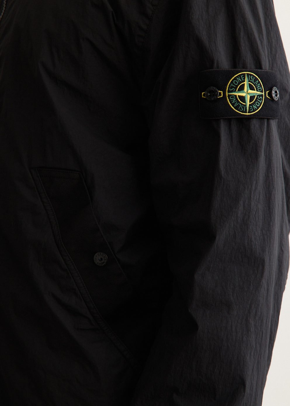 Garment Dyed Crinkle Reps Zip Jacket