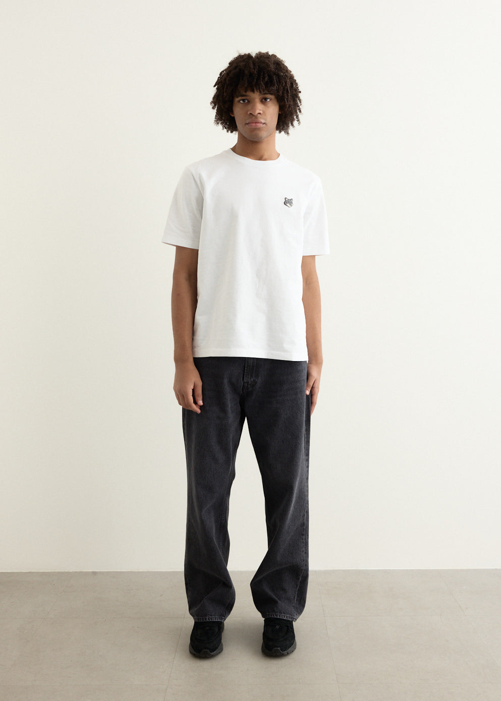 Grey Fox Head Patch Comfort T-Shirt