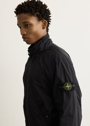 Garment Dyed Crinkle Reps Zip Jacket
