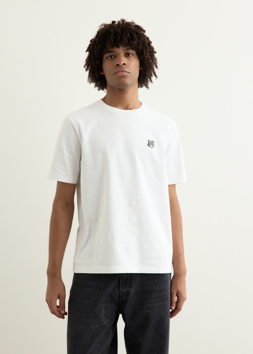 Grey Fox Head Patch Comfort T-Shirt