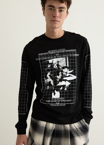 Long Sleeve T-Shirt - Grids