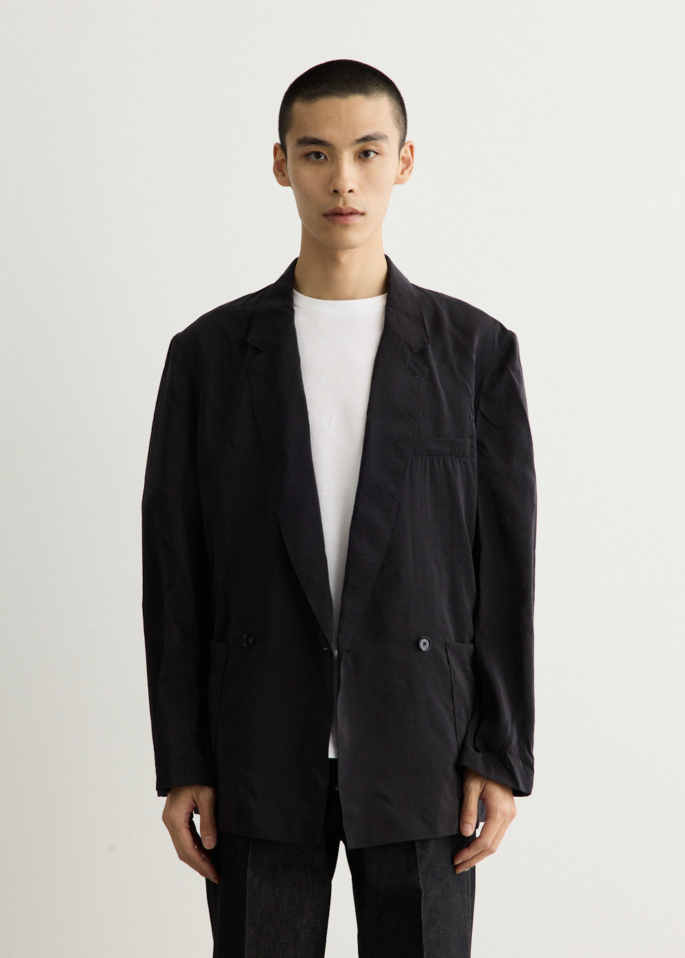 Soft Double Breasted Jacket
