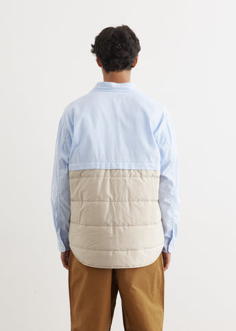 Ripstop Back Panel Cotton Oxford Shirt