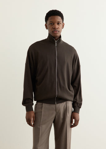 Super High Gauge Sweat Zip Blouson