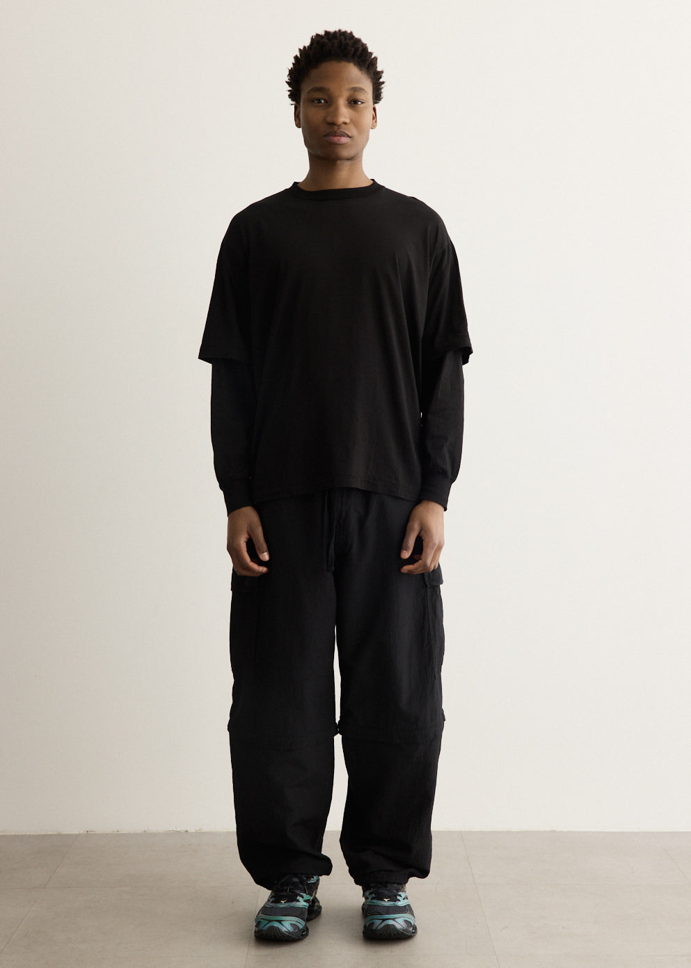 Thin Cotton Layered T-Shirt