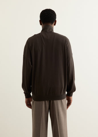 Super High Gauge Sweat Zip Blouson