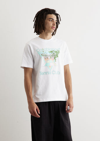 Tennis Club Pastelle Printed T-Shirt