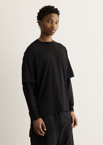 Thin Cotton Layered T-Shirt