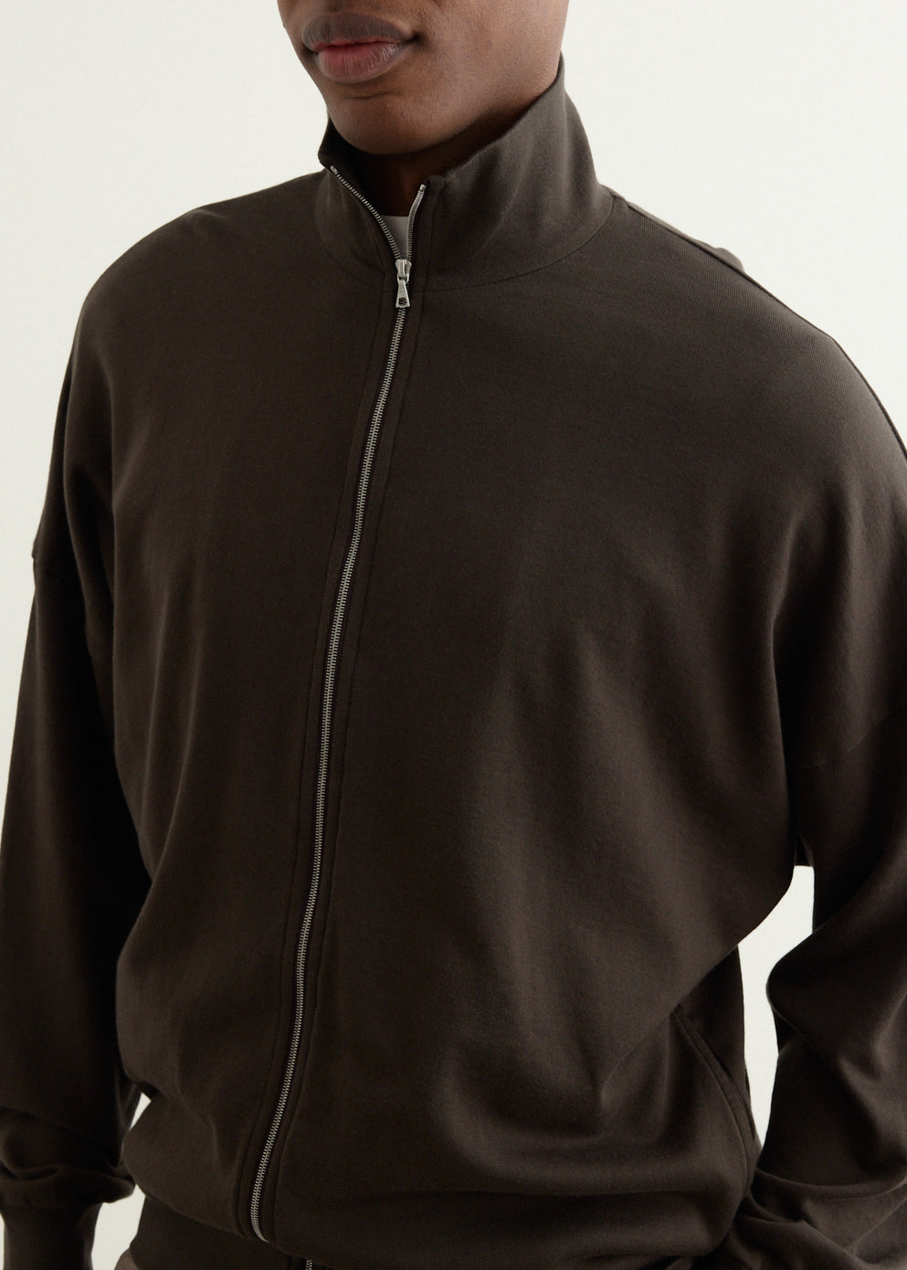 Super High Gauge Sweat Zip Blouson