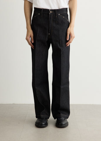 Wide Pant With Studs