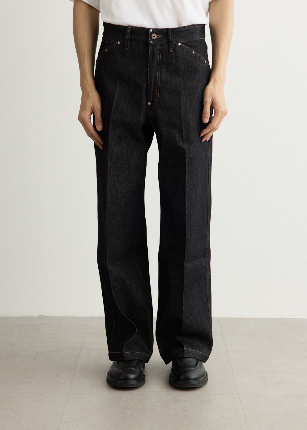 Wide Pant With Studs