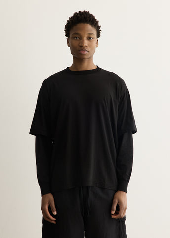 Thin Cotton Layered T-Shirt