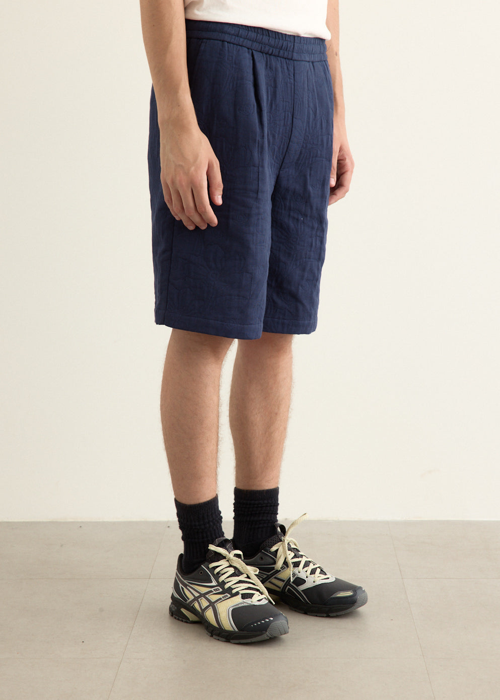 Textured Smokestack Shorts