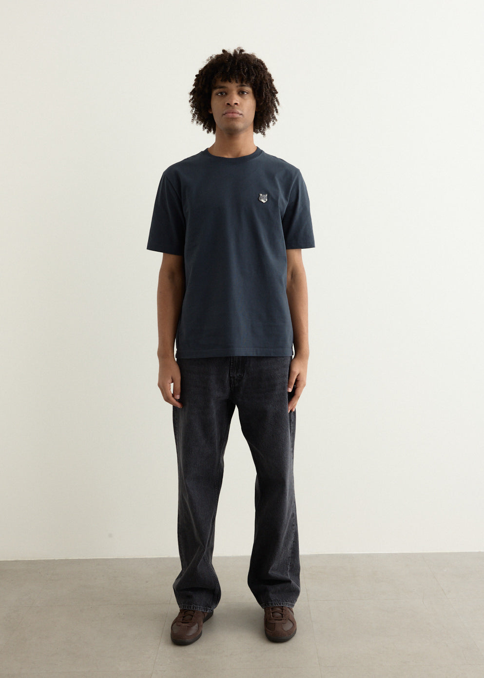 Grey Fox Head Patch Comfort T-Shirt