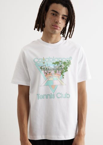 Tennis Club Pastelle Printed T-Shirt