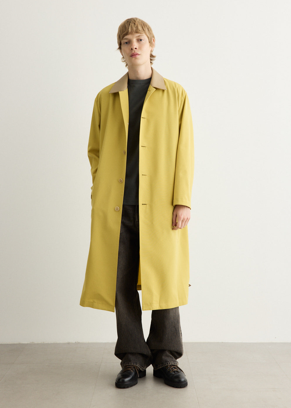 Wool Max Canvas Coat