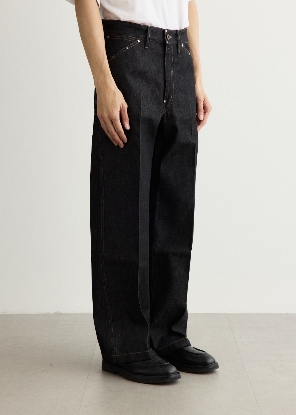 Wide Pant With Studs