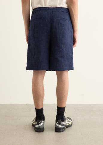 Textured Smokestack Shorts