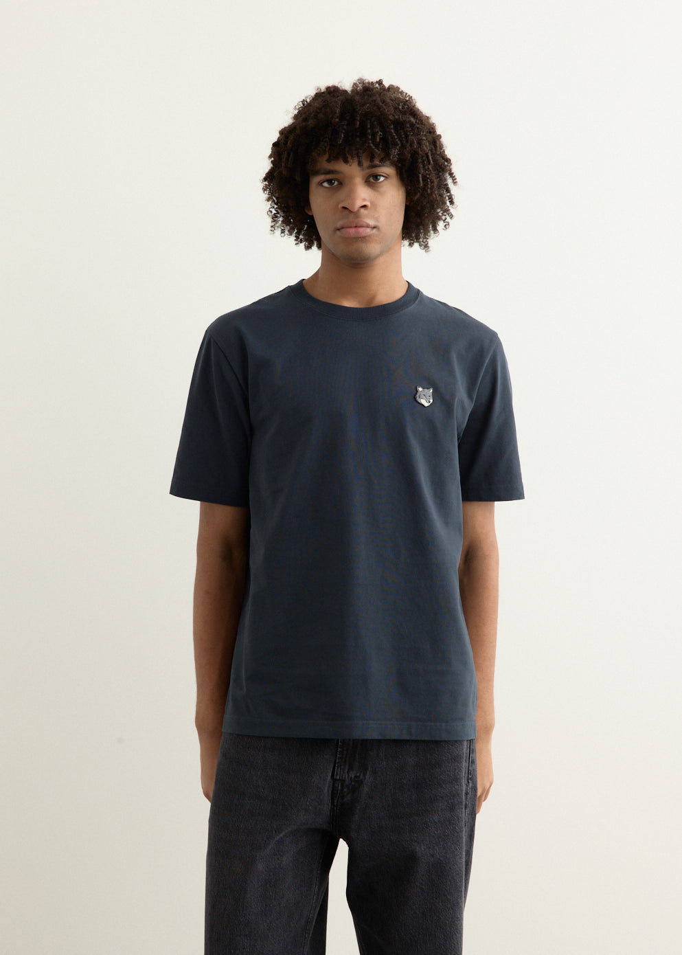 Grey Fox Head Patch Comfort T-Shirt