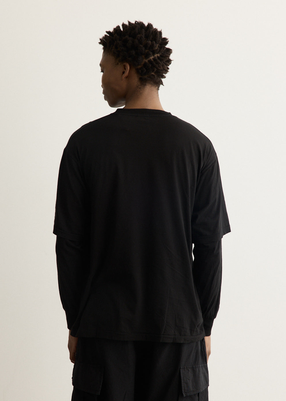 Thin Cotton Layered T-Shirt