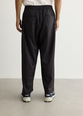 Extra Fine Wool Easy Wide Pants