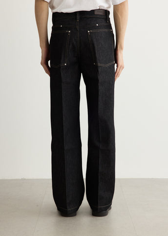 Wide Pant With Studs