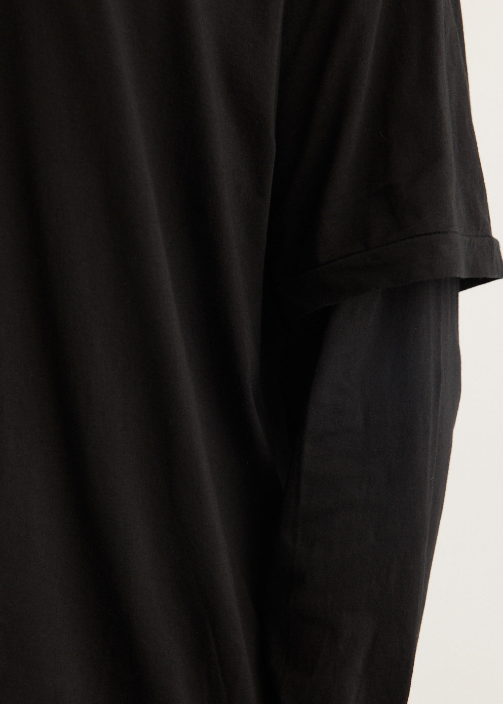 Thin Cotton Layered T-Shirt