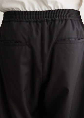 Extra Fine Wool Easy Wide Pants